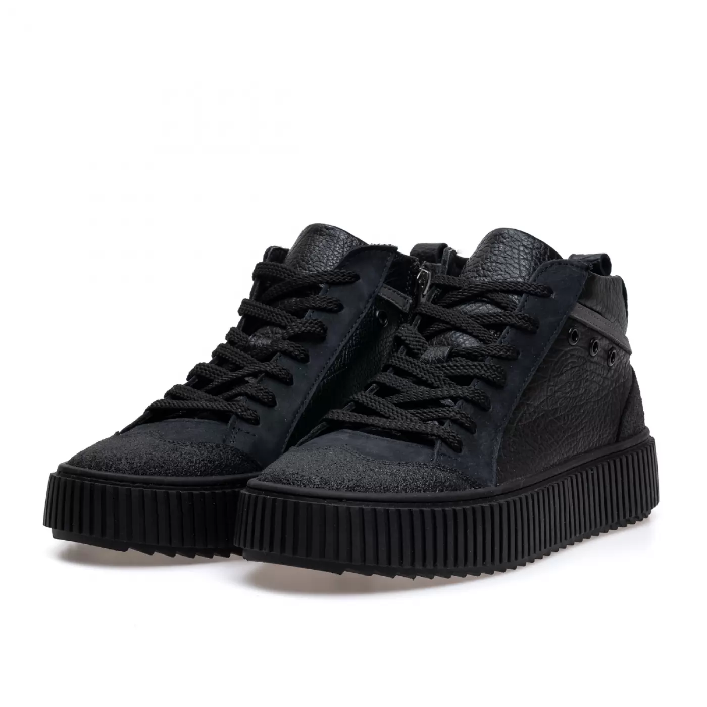 High-top sneakers for men. Eclipse-01