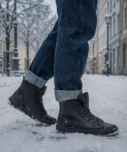 Men's Shearling & Sheepskin Boots — Babylon, photo 4