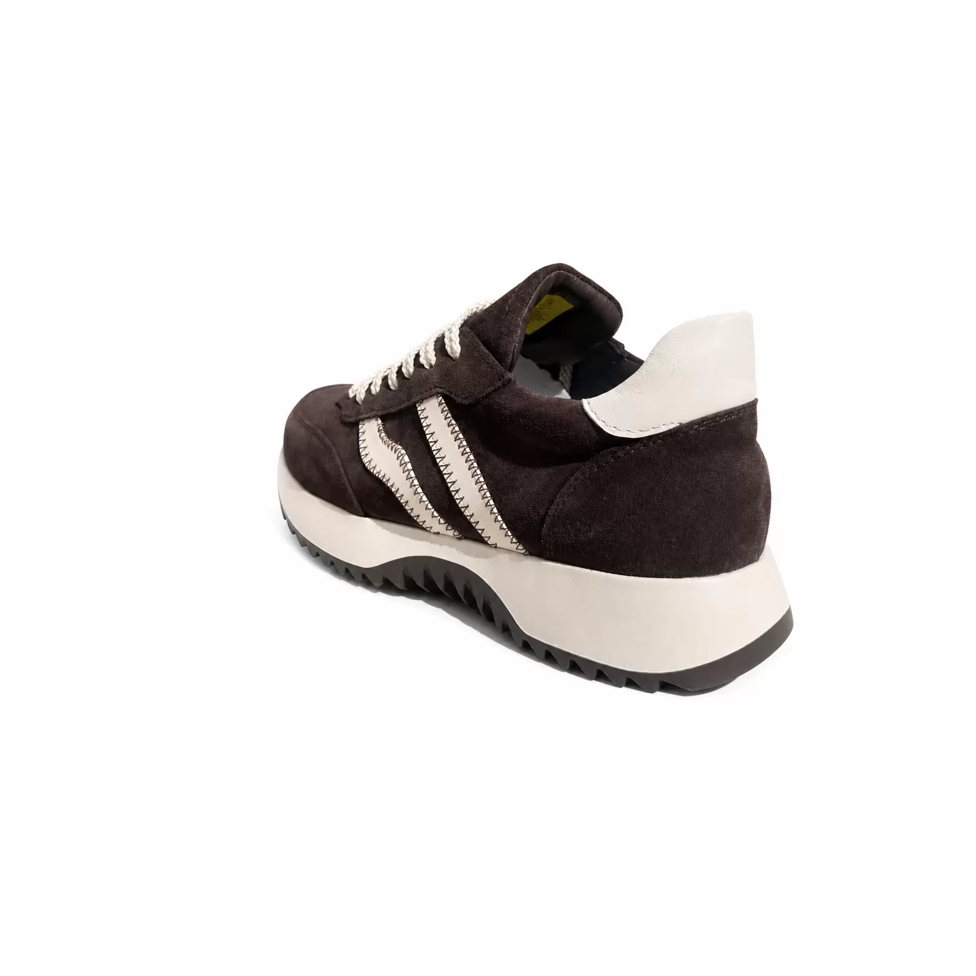 Women's suede trainers Opium-14, brown, photo 6
