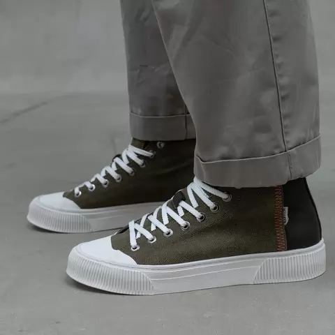 High-top sneakers for men.