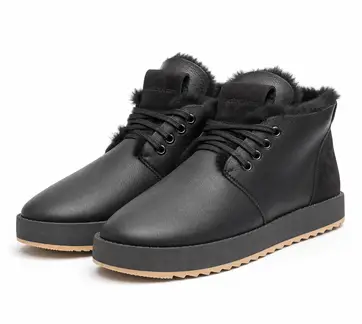 Men's sheepskin boots, down to −20 °C Short-31