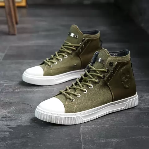 High-top sneakers for men.