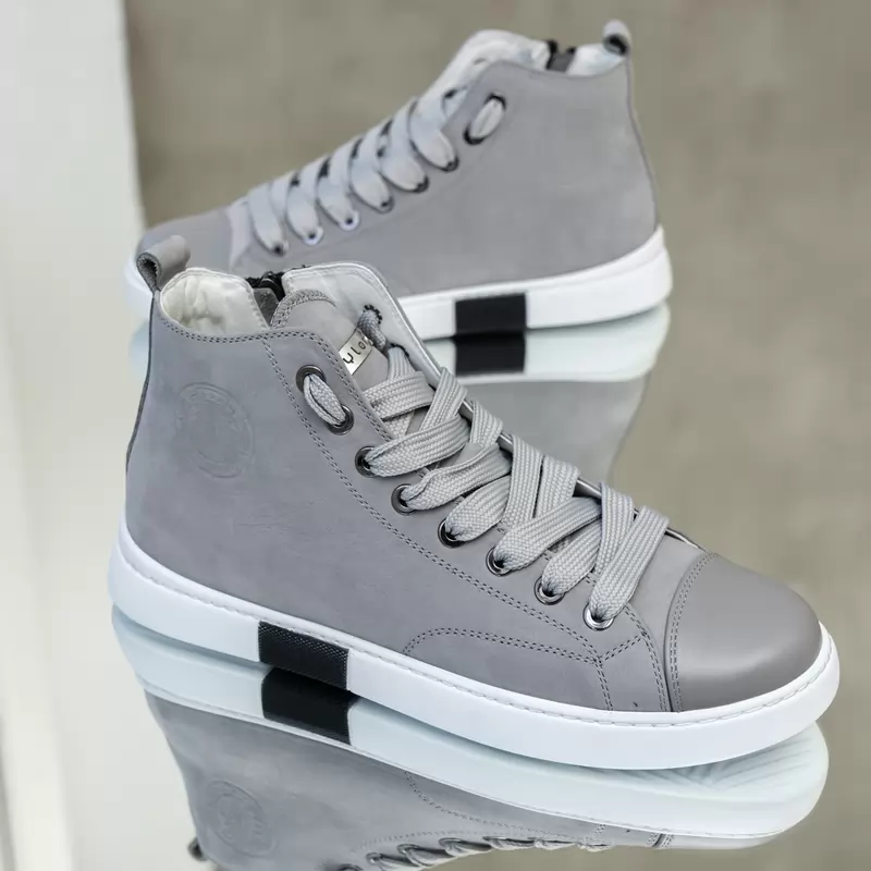 High-top sneakers for men.