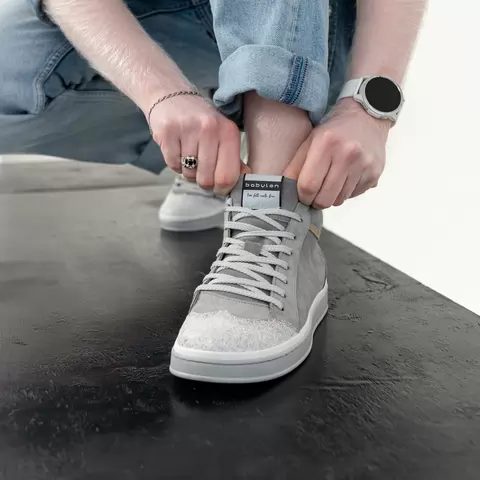 High-top sneakers for men.