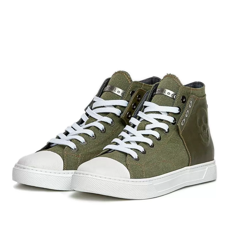 High-top sneakers for men.