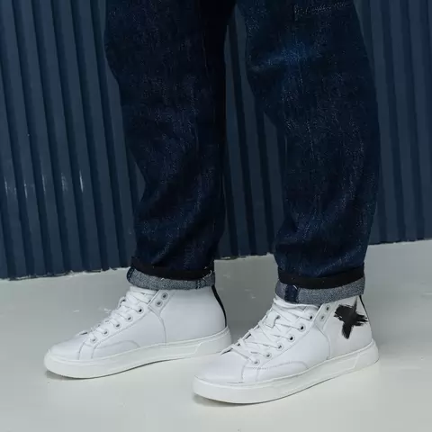 High-top sneakers for men.