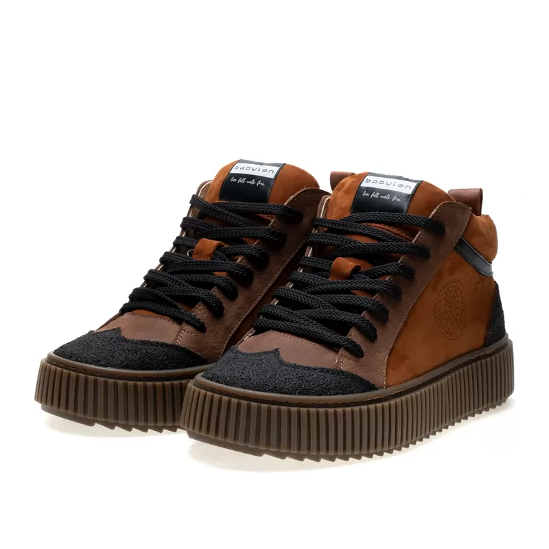 High-top sneakers for men.