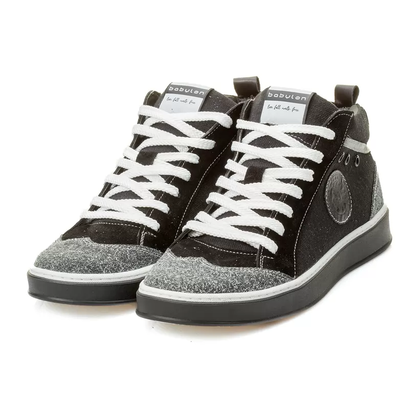 High-top sneakers for men.