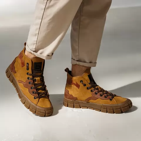 High-top sneakers for men.