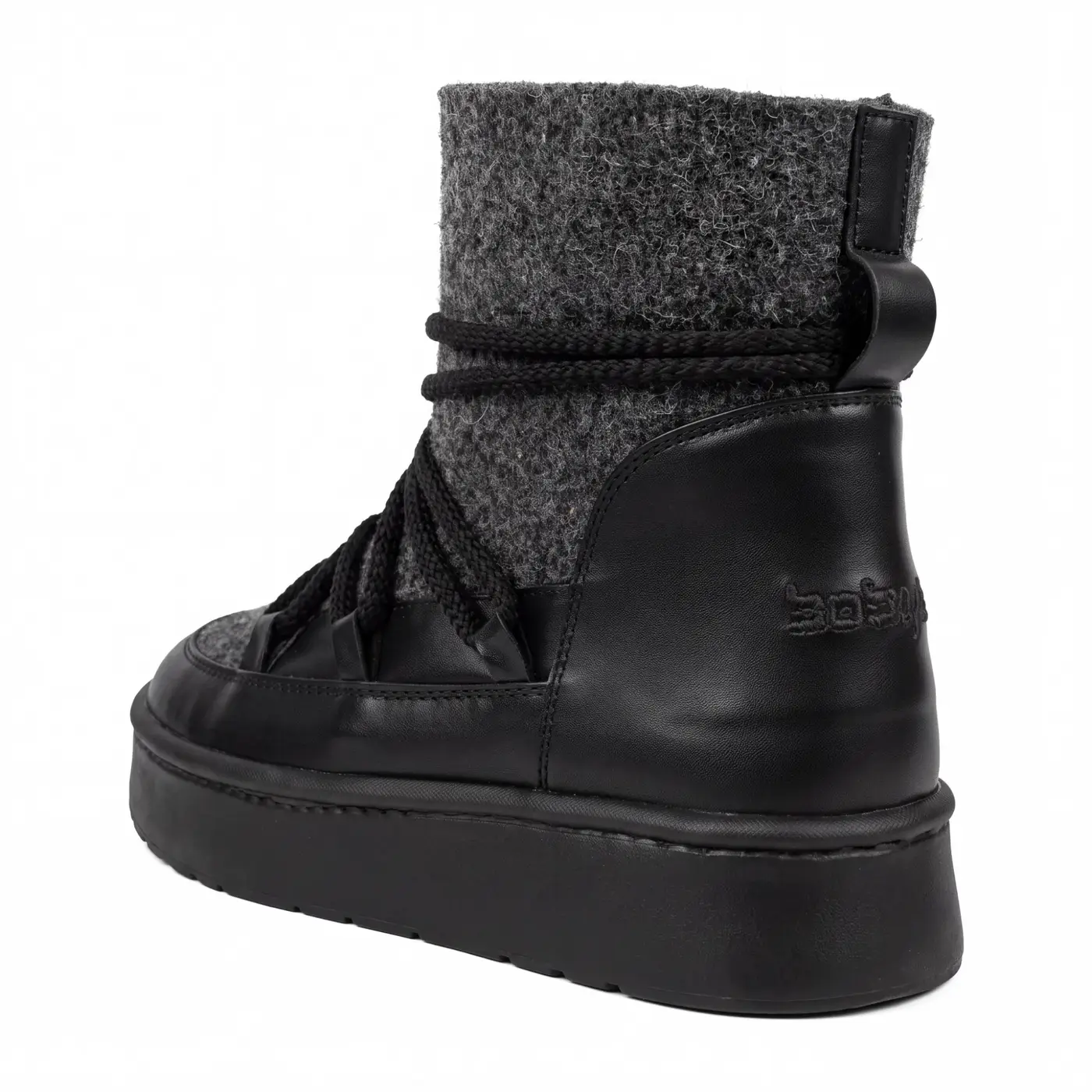Women's Italian wool felt boots UG-1-92, grey, photo 3