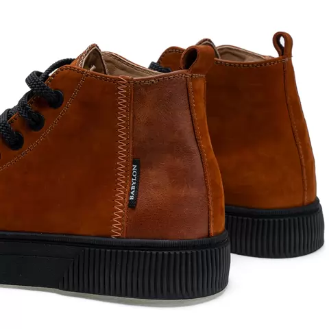High-top sneakers for men.