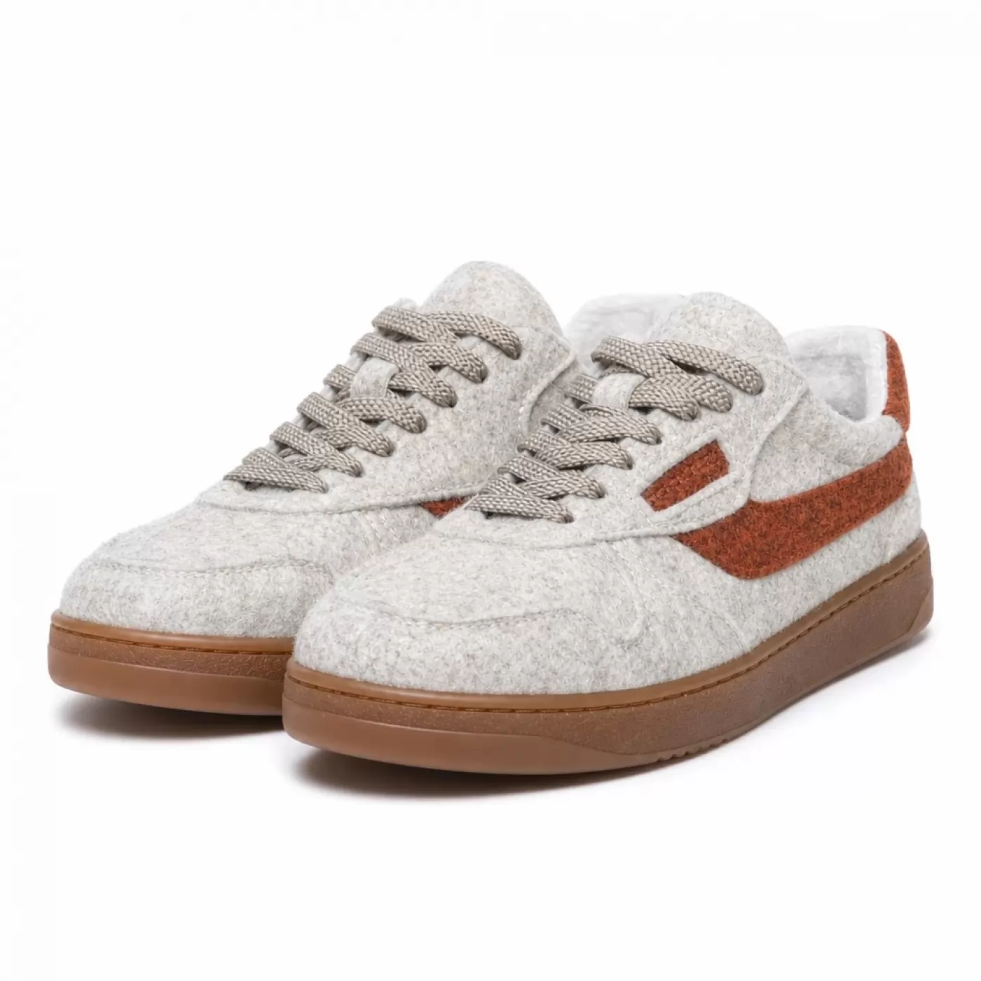 Men's Italian felt sneakers Alen-V-14