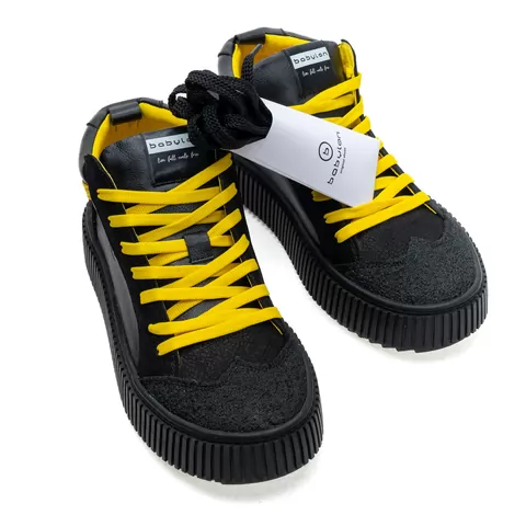 High-top sneakers for men.