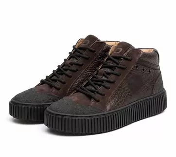 Men's high-top leather sneakers Eclipse-44