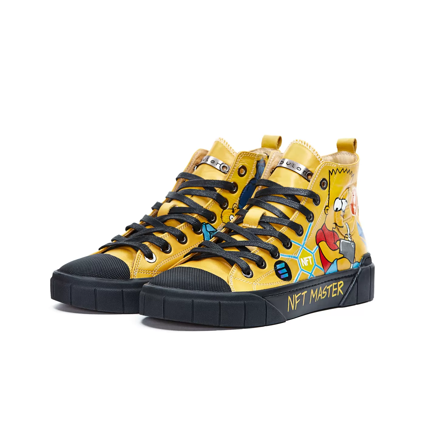 High-top sneakers for men.