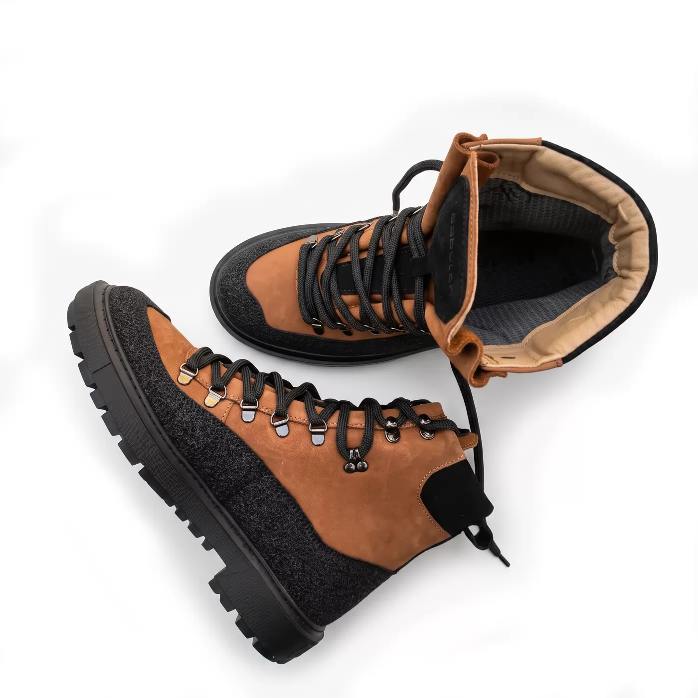 Men's leather boots Armor-24, brown, photo 8