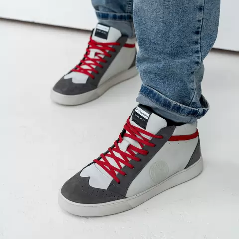 High-top sneakers for men.