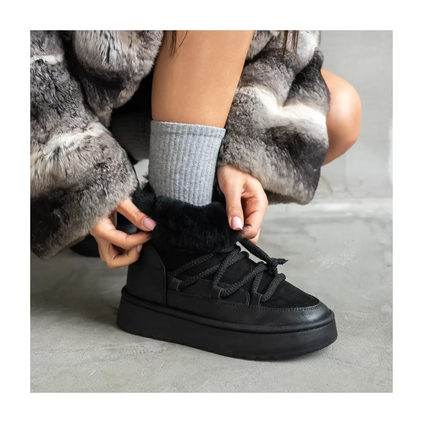 Women's Ugg boots.
