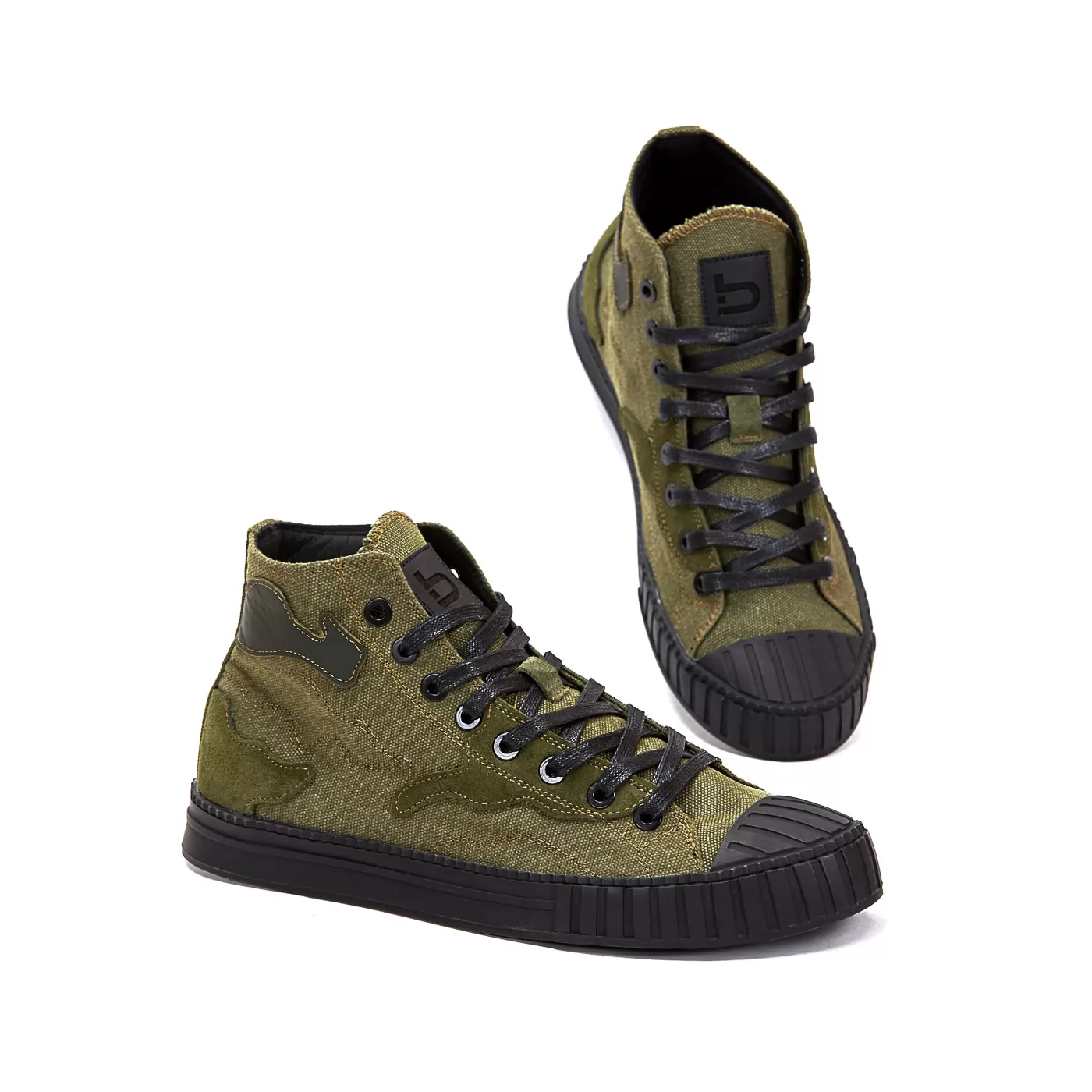 High-top sneakers for men.