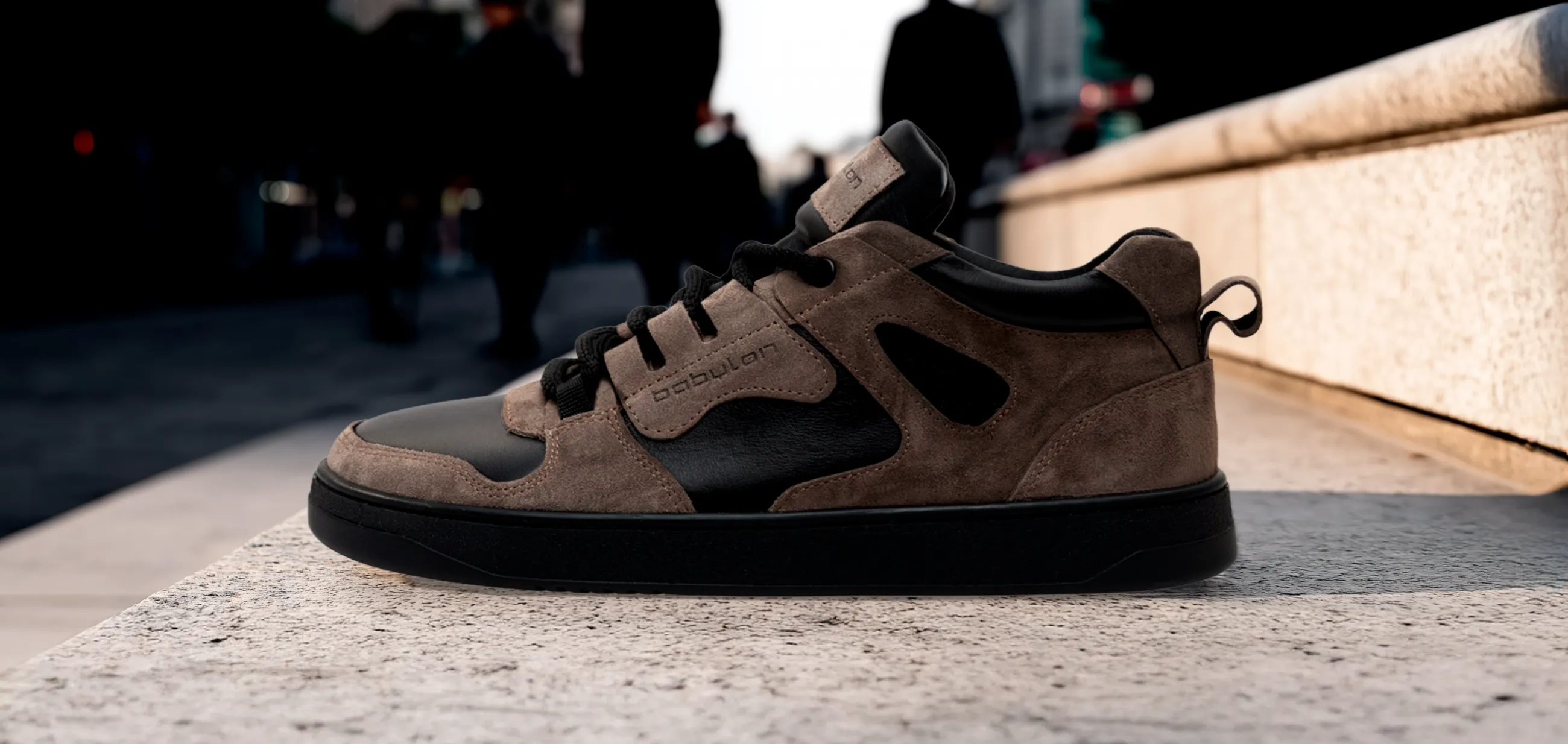 High-top sneakers for men.