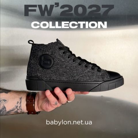 Відео: BREAKOUT HIGH TOP — тепло з характером Високі чоловічі кеди з італійського войлоку — ексклюзивна модель…
